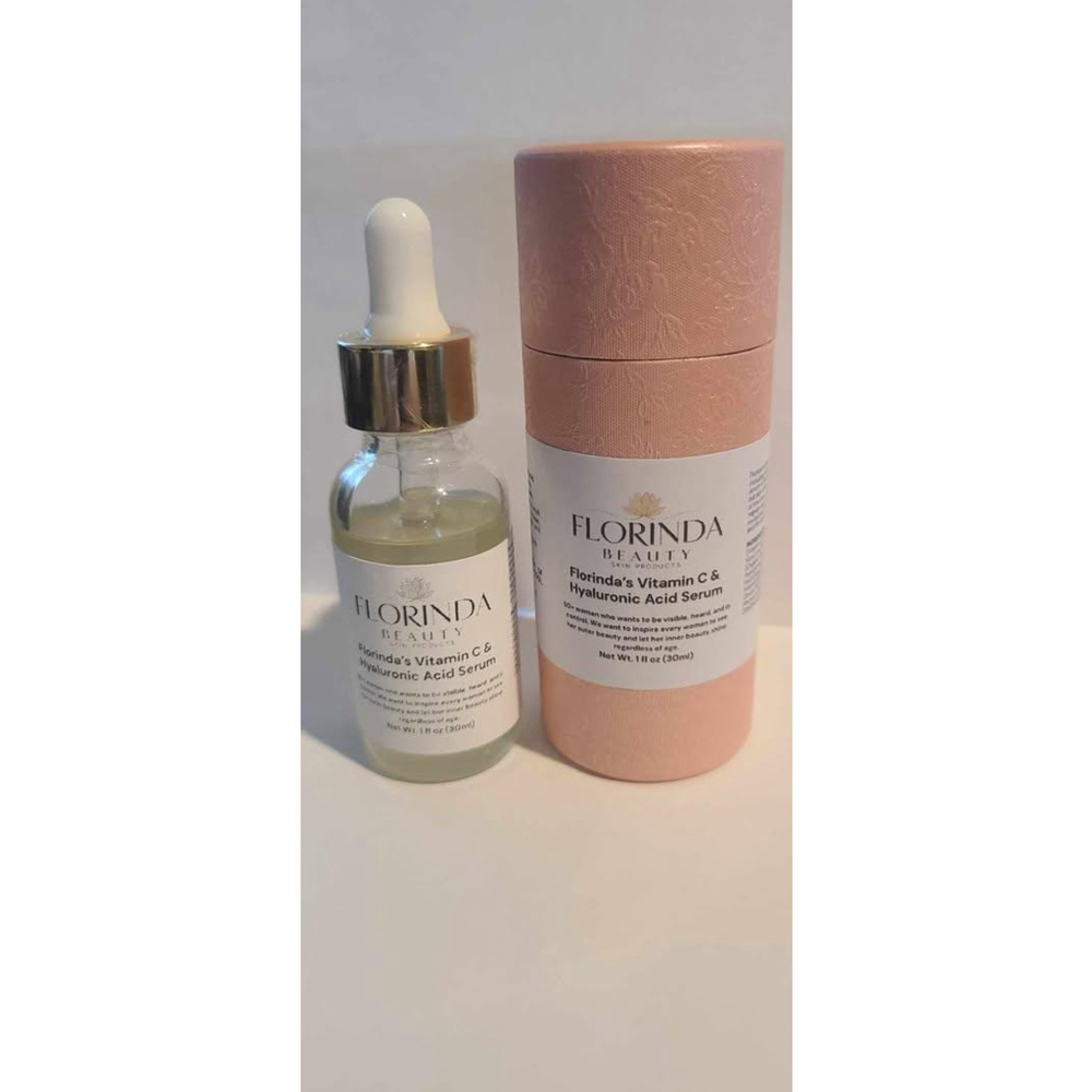 Florinda Beauty Vitamin C & Hyaluronic Acid Serum
